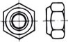Matice samojistná nylonovým kroužkem DIN 985 ocel tř.10 M 12 x 1.25 gal. Zn