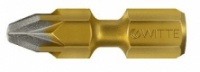 Bit křížový PZ 25 mm s náhonem 1/4" BITFLEX WITTE DIAMOND ART 91089 PZ 1