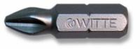 Bit křížový PH 25 mm s náhonem 1/4" WITTE stainless ART 91091 PH 1