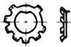 Podložka pojistná pro matice kruhové DIN 5406 nerez A2 30 x 1.5