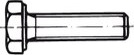 Šroub se šestihrannou hlavou a závitem k hlavě ISO 4017 nerez A4 M 12 x 80