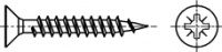 Vrut univerzální se zápustnou hlavou a křížovou drážkou SPAX ART 01030 ocel 2.5 x 12 gal. Zn