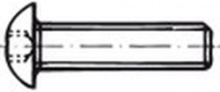 Šroub s půlkulatou hlavou a vnitřním šestihranem ISO 7380 ocel 10.9 M 10 x 30 Černý zinek-nikl