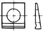 Podložka čtyřhranná pro nosníky I DIN 6917 ocel c45 13