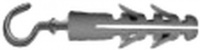 Hmoždinka univerzální s lemem s háčkem UPA-LC ART 90245 PA 10 x 50
