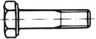 Šroub se šestihrannou hlavou a částečným závitem ISO 4014 Ms M 16 x 60