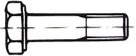 Šroub se šestihrannou hlavou a částečným závitem ISO 4014 ocel 10.9 M 27 x 110