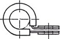 Objímka trubková s gumovým potahem DIN 3016 ocel 10 x 15 gal. Zn