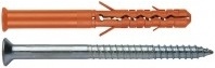 Hmoždinka nylonová konstrukční s vrutem zápustná hlava TX40 MBR-XT ART 11220 nylon 10 x 200